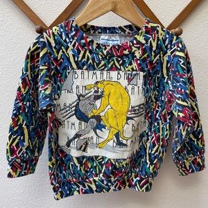 SOLD Kids Vintage Batman Sweater